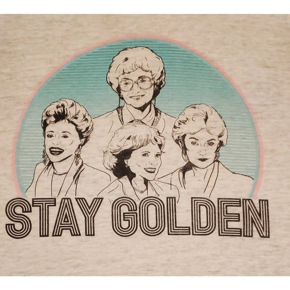 Golden Girls ABC Studios Women's T-shirt Lightweight Layering Piece Size XL - Picture 3 of 7